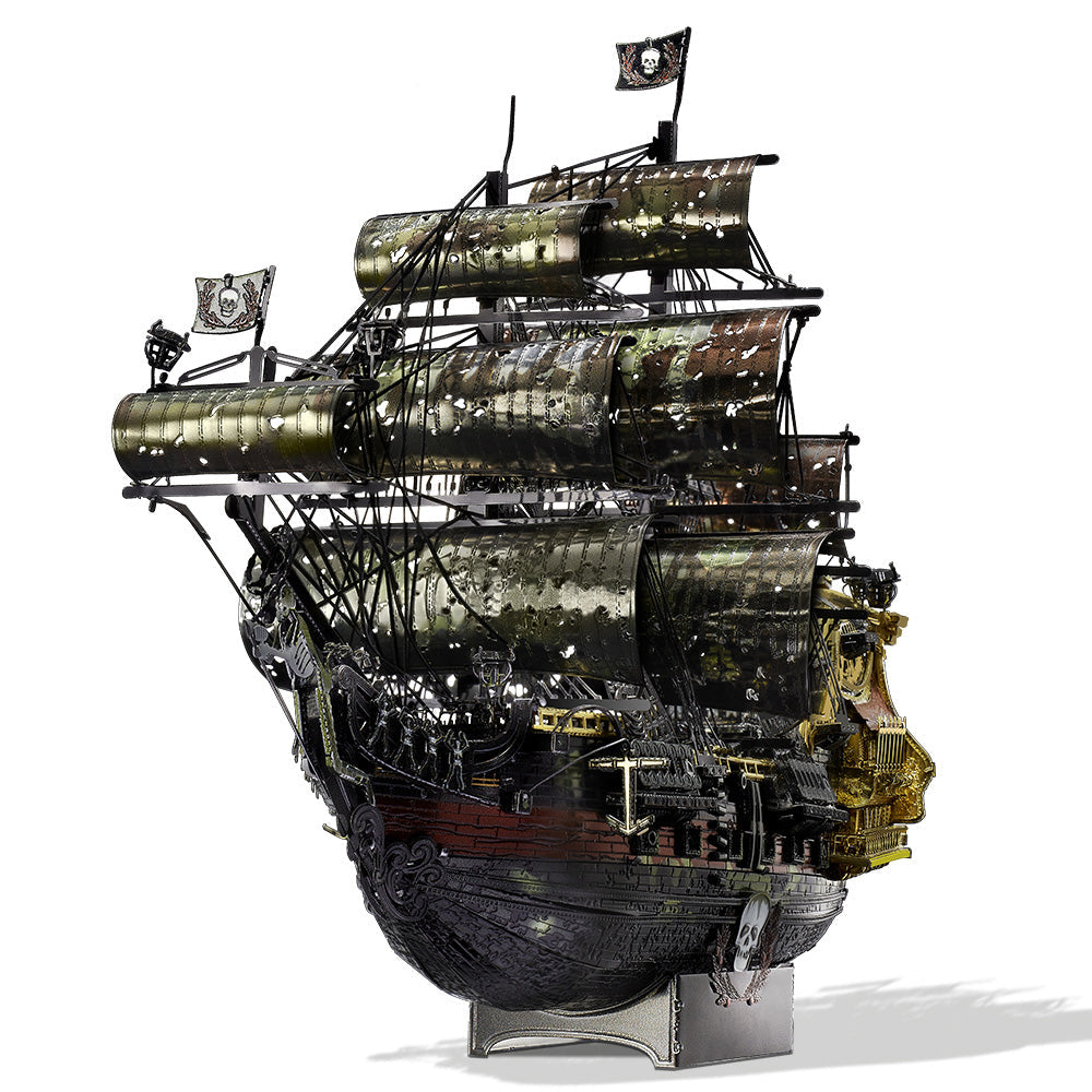 3D Metal Puzzle Pirate Ship - Queen Anne's Revenge Model Kit