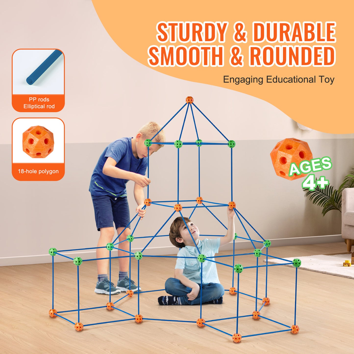 Kids Fort Building Kit 