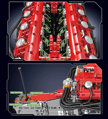 Engine Building Blocks Toy 