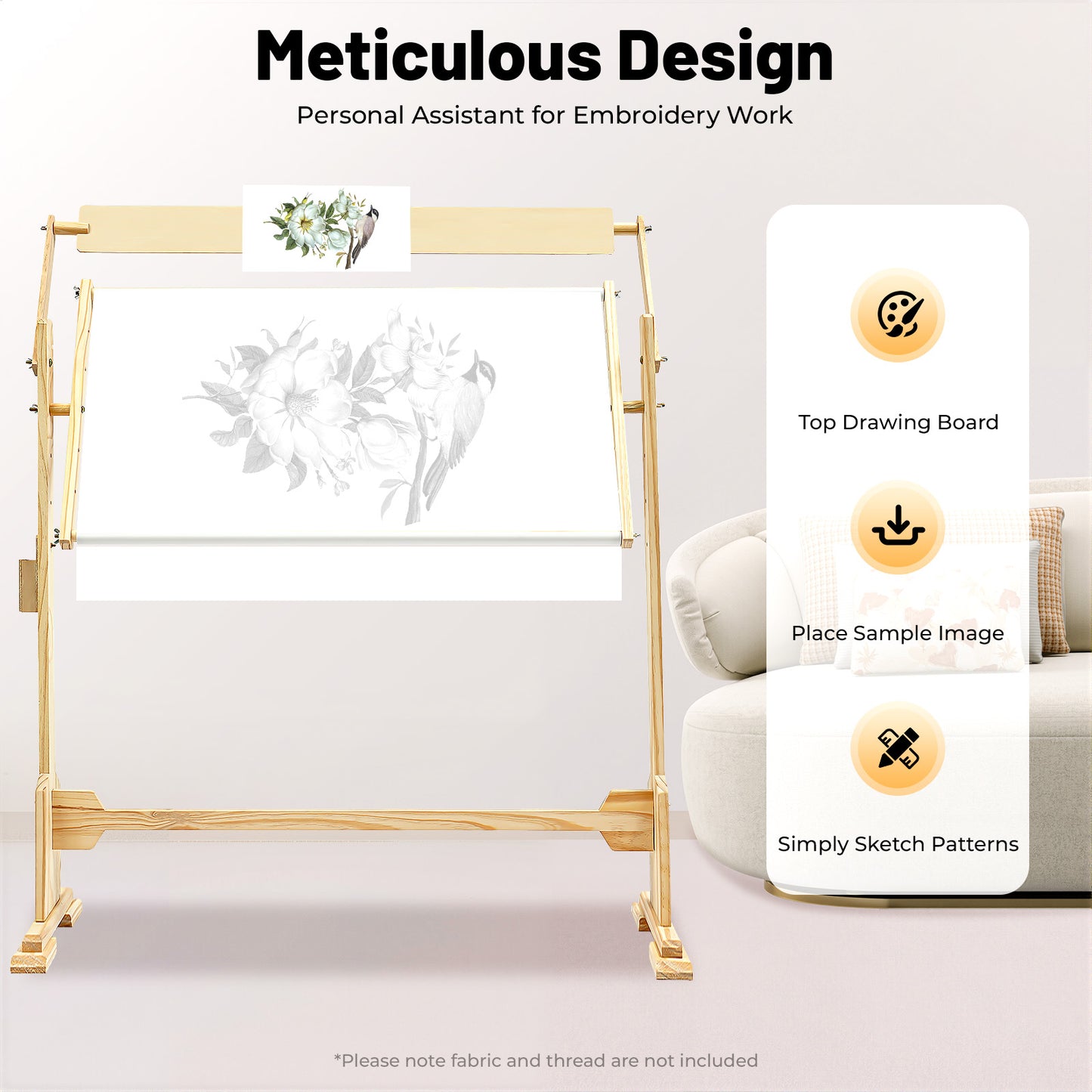 Solid Wood Cross Stitch Frame