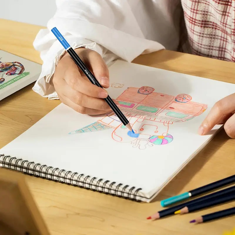 Premium Colored Pencils - 120 Vibrant Artist Soft Core Set