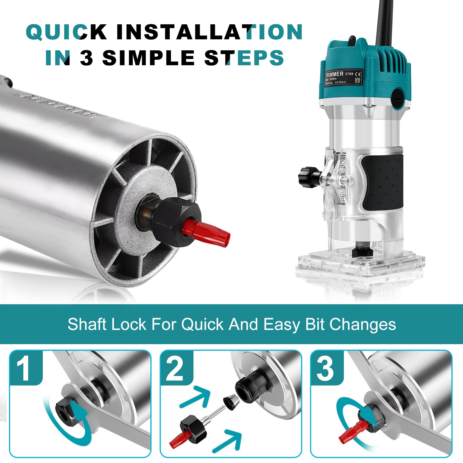 Electric Trimmer Router