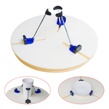 Pottery Turntable Clamp - Precise Ceramic Trimming Tool