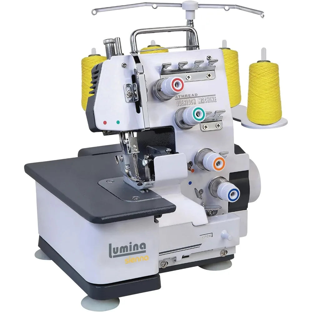 Industrial Serger Sewing Machine - Sienna Overlock with LED Light