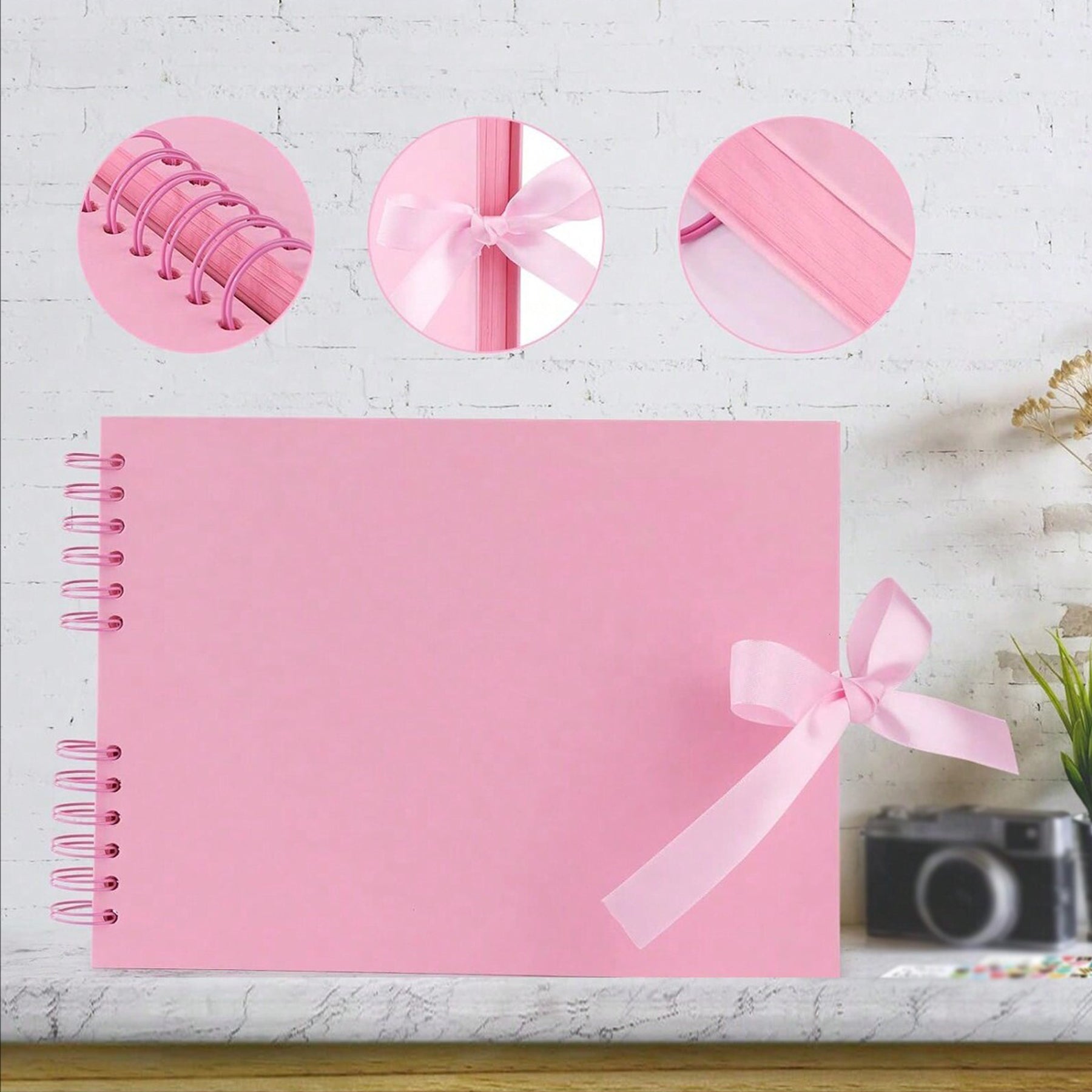 Colored Scrapbooking Album: Visual Diary