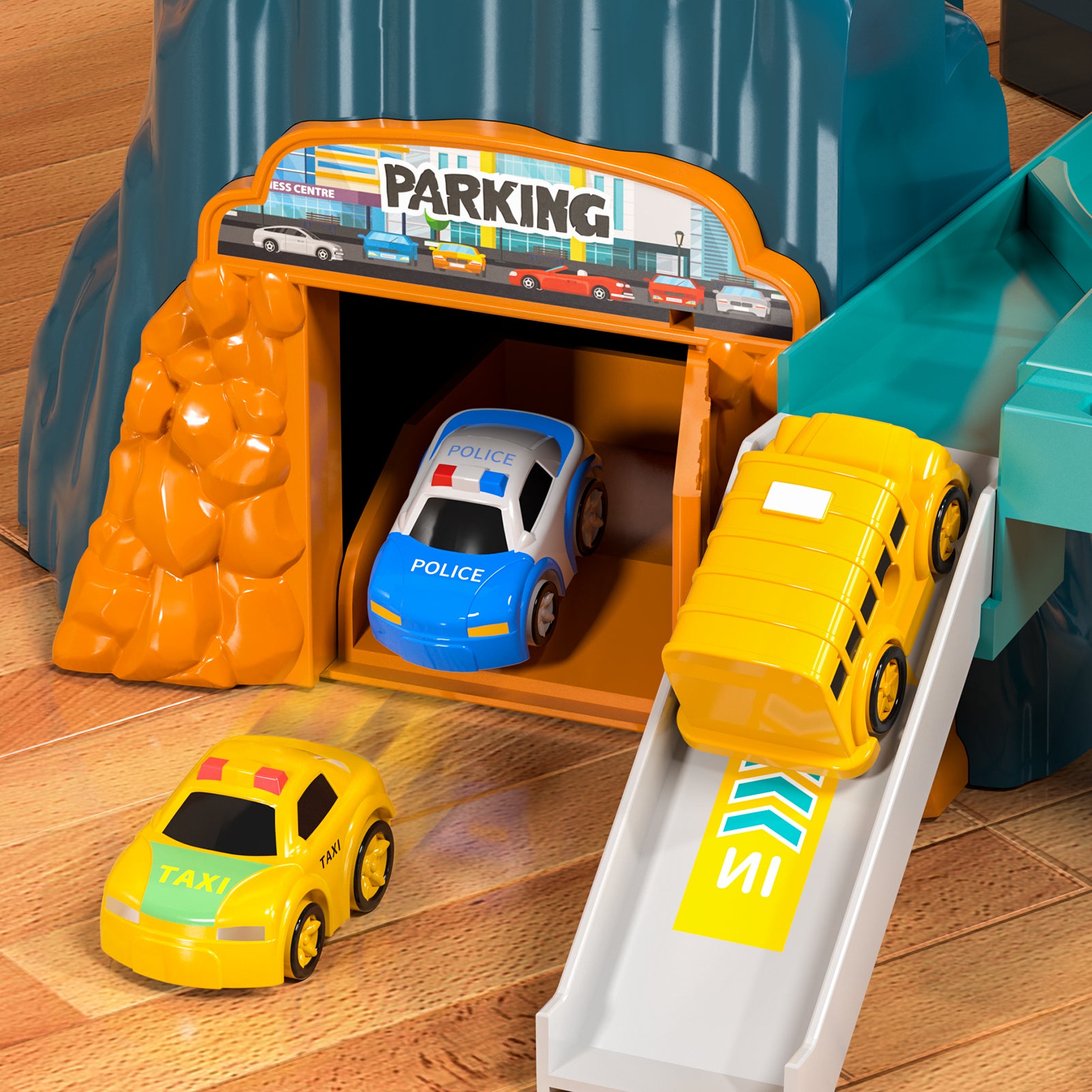 Dinosaur Race Track Playset 
