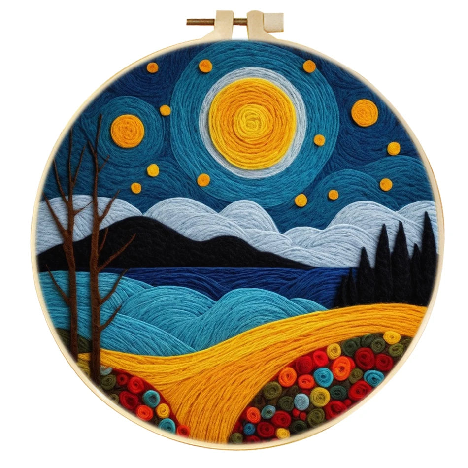 Starry Night Lake