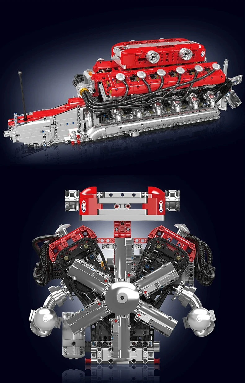 Engine Building Blocks Toy 