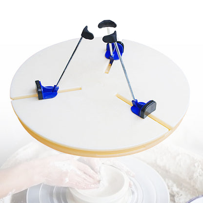Pottery Turntable Clamp - Precise Ceramic Trimming Tool