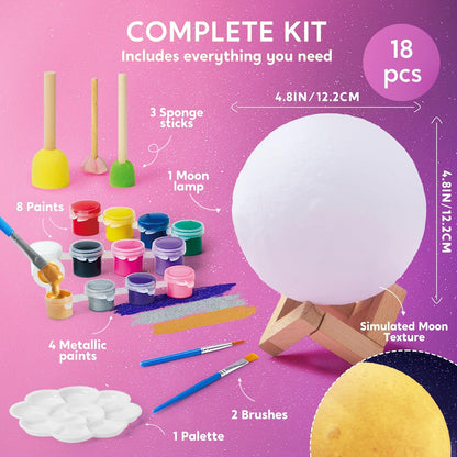 Paint Your Own Galaxy Night Light