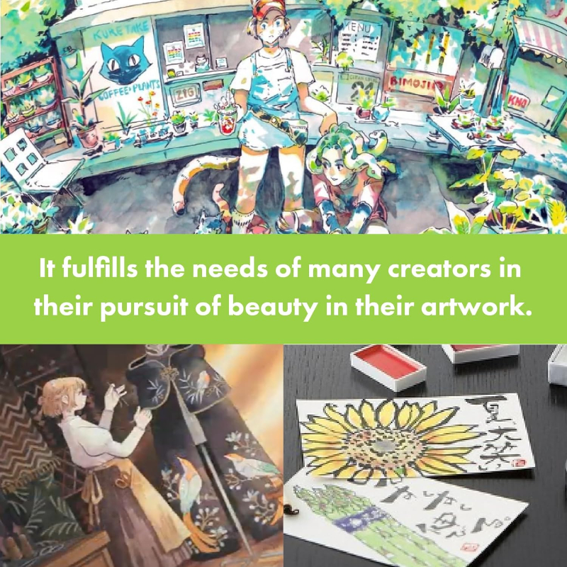 Kuretake Gansai Watercolor Sets