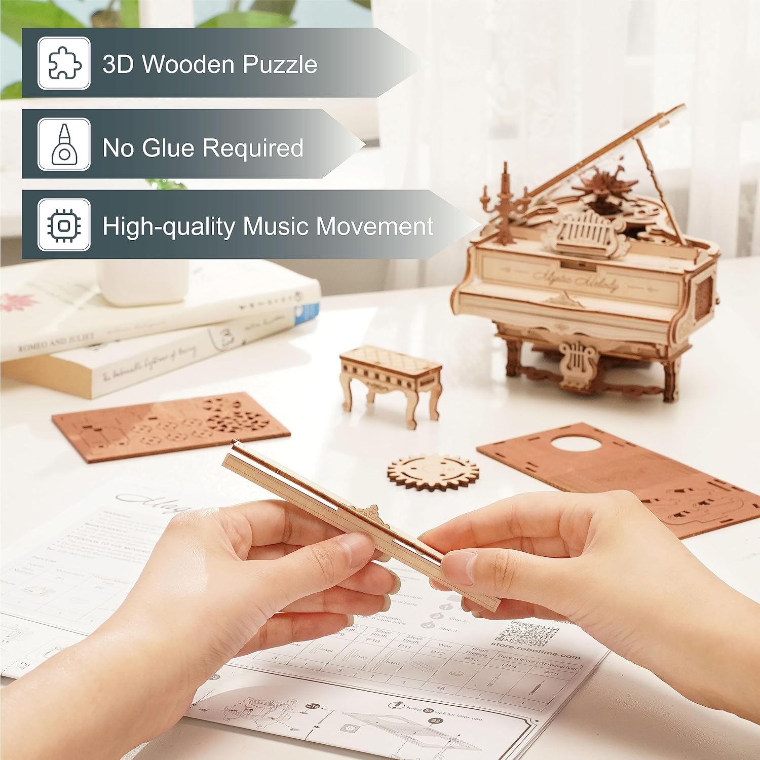 Magic Piano Music Box Kit