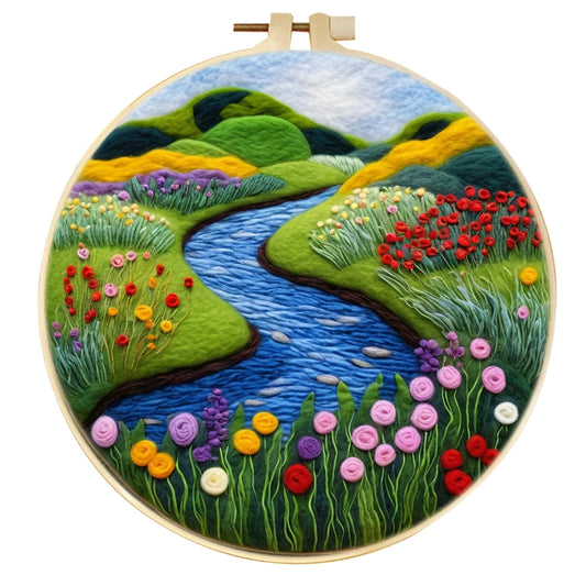 Wool Felting Kit with Frame: Craft Your Own Art