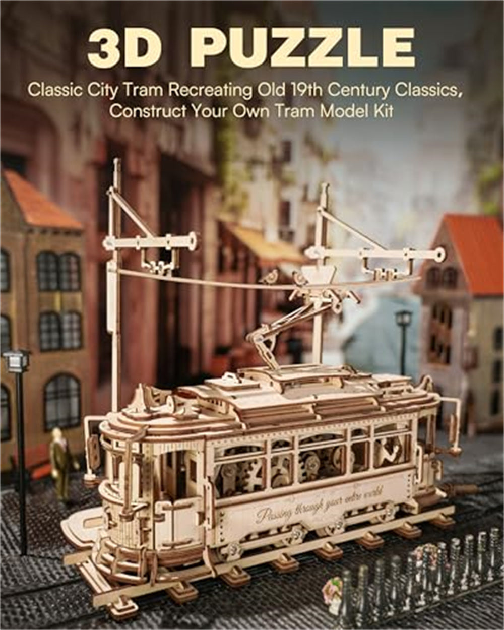 Mechanical Tram Model Kit