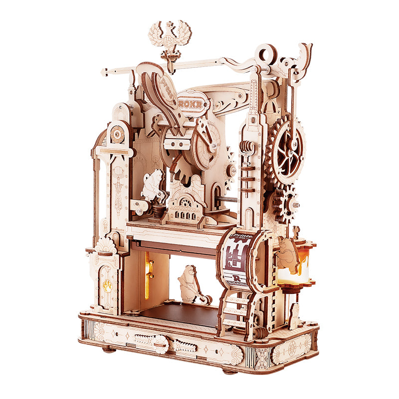 DIY 3D Printing Press Puzzle