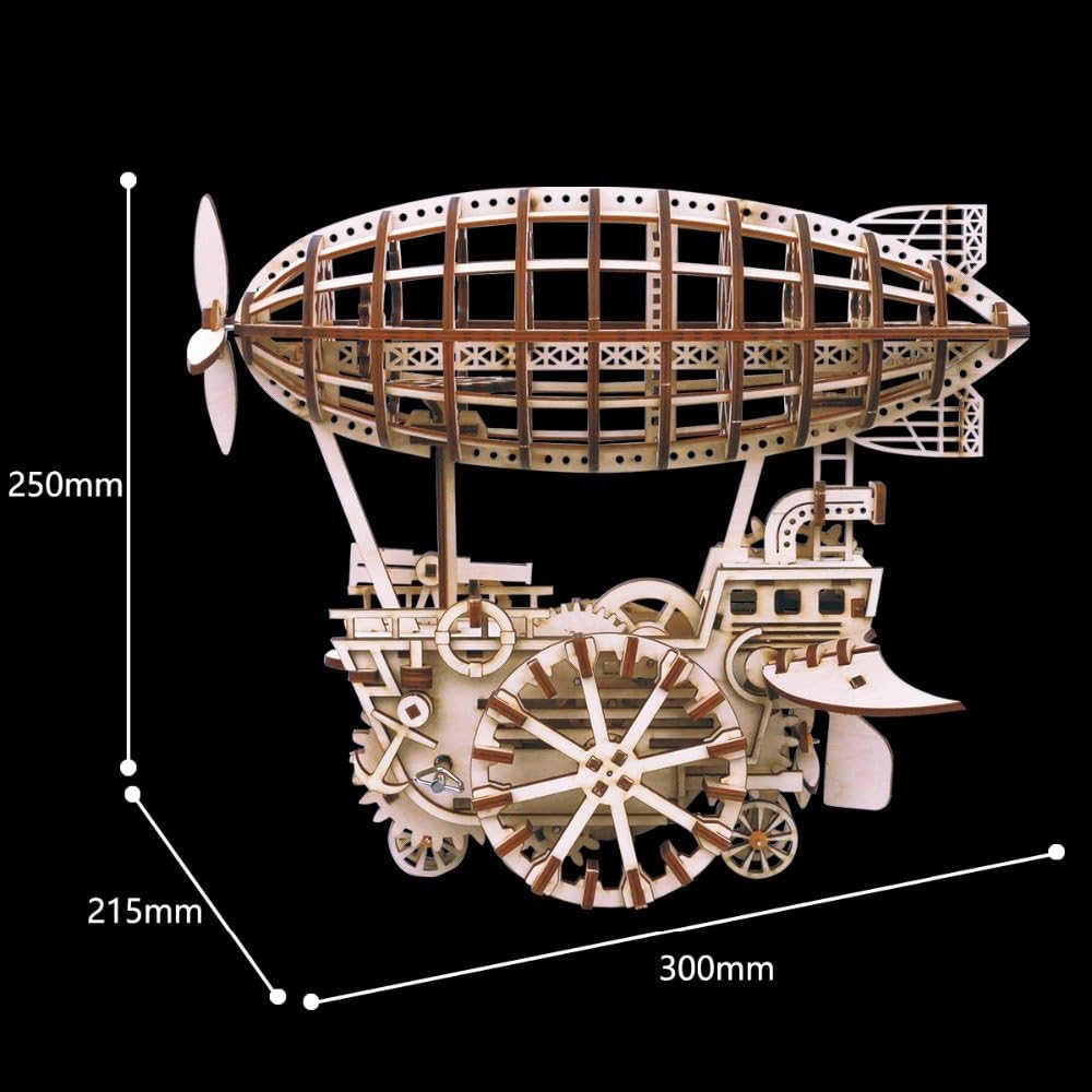 3D Wooden Puzzle Locomotive
