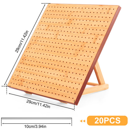 Bamboo Crochet Board Set