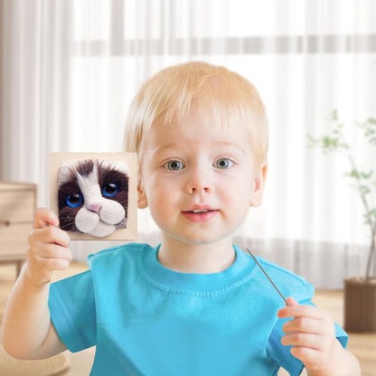Adorable Cat Wool Felting Kit