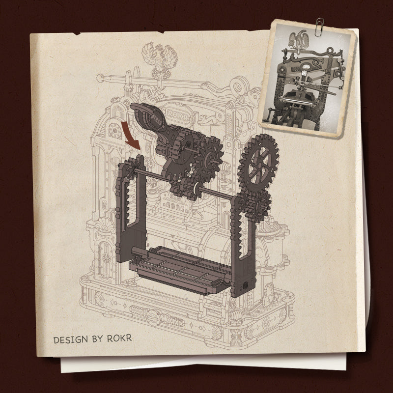 DIY 3D Printing Press Puzzle