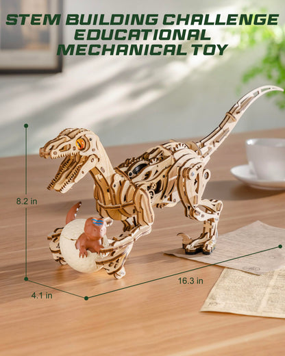 Velociraptor 3D Wooden Puzzle