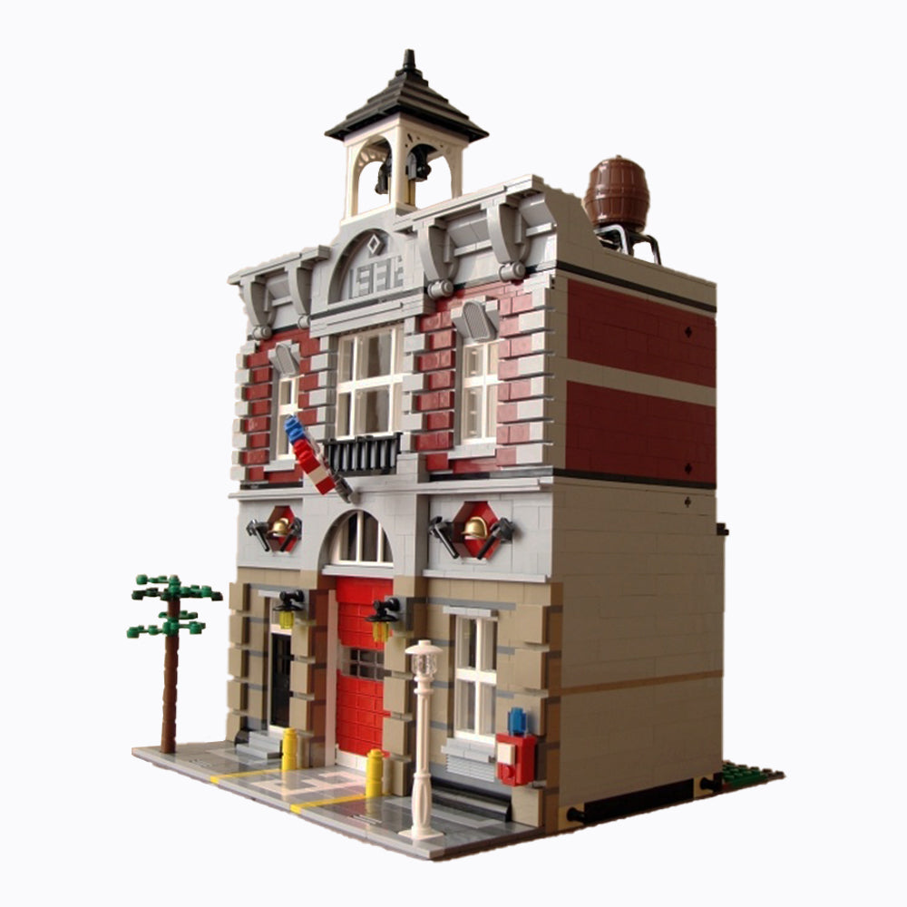 Street View Cafe Building Blocks