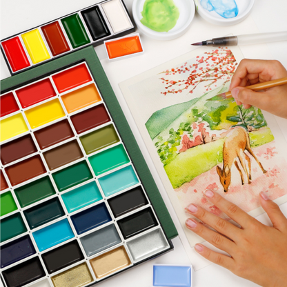 Kuretake Gansai Watercolor Sets