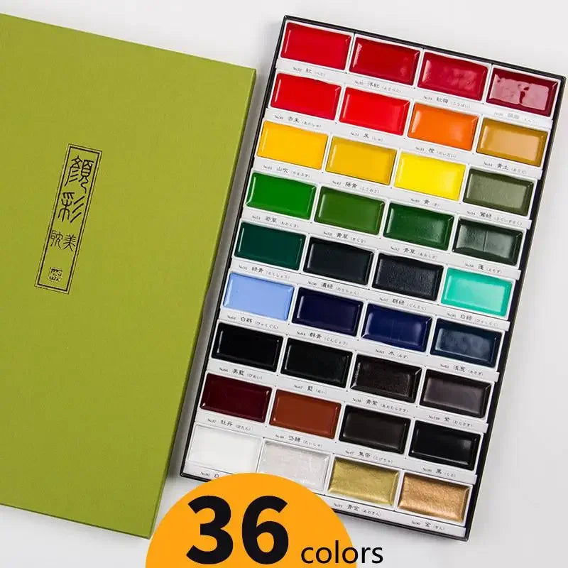 Kuretake Gansai Watercolor Sets