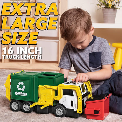 Garbage Truck Toy Set