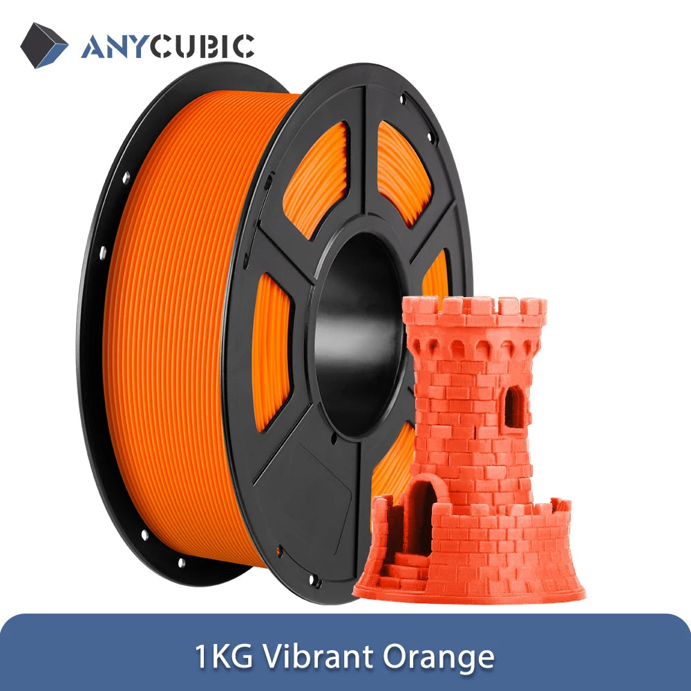 ANYCUBIC PLA Filament 1.75mm 1kg - Eco-Friendly & Clog-Free