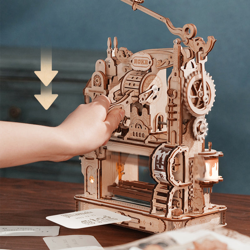 DIY 3D Printing Press Puzzle