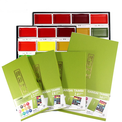 Kuretake Gansai Watercolor Sets