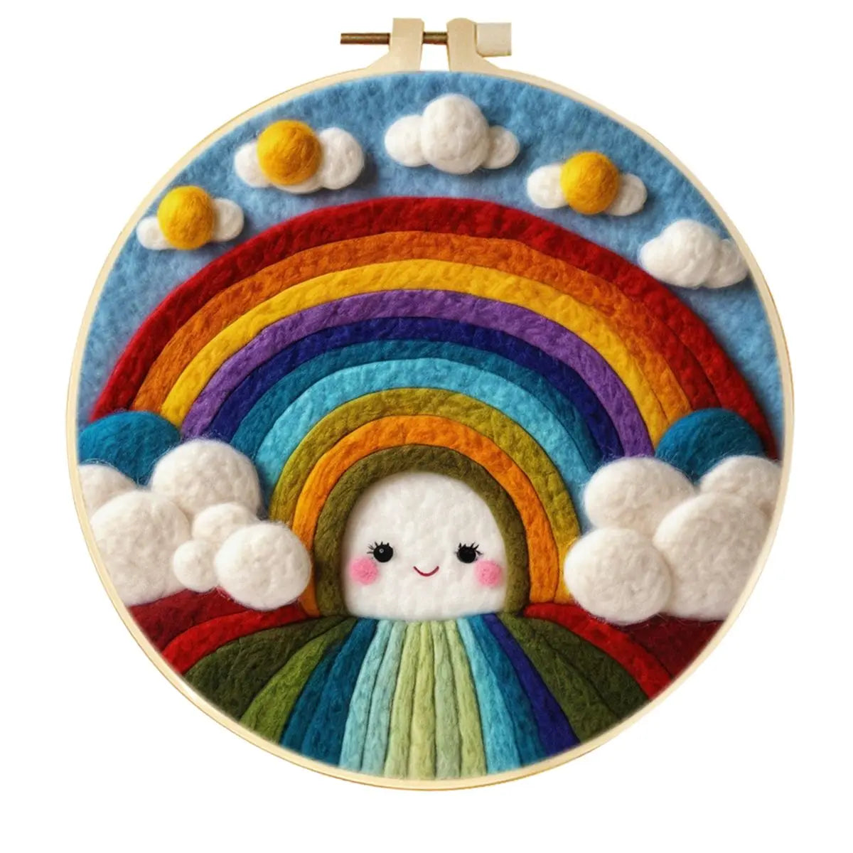 Wool Felting Kit with Frame - Craft Your Own Art