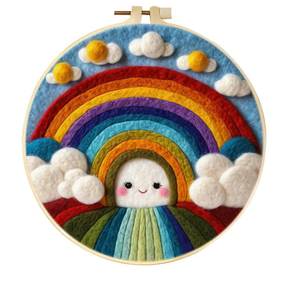 Wool Felting Kit with Frame - Craft Your Own Art