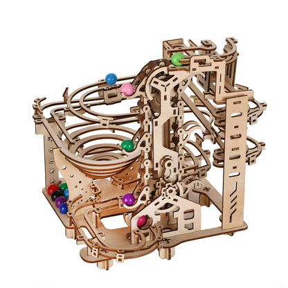 Track Pulley 3D Wooden Puzzle Kit