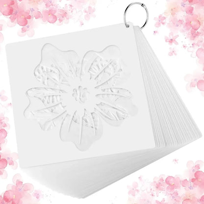 Flower & Bird Stencils for Wood 