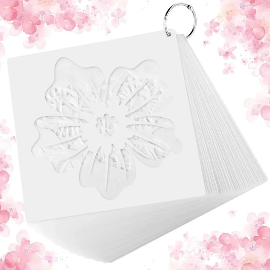 Flower & Bird Stencils for Wood 