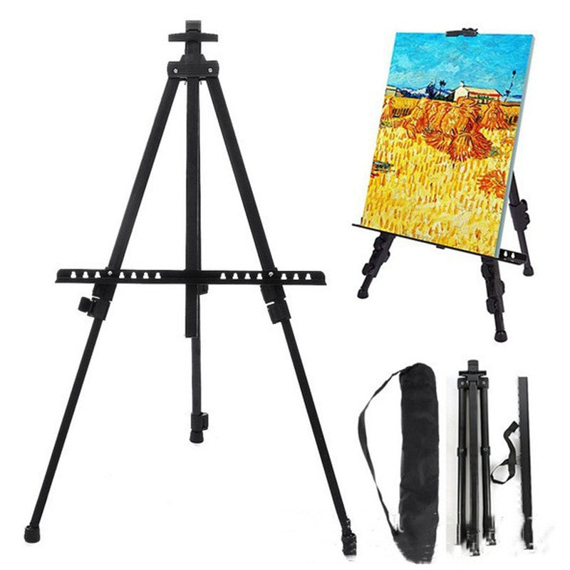 Portable Metal Sketch Easel - Adjustable & Foldable Art Stand