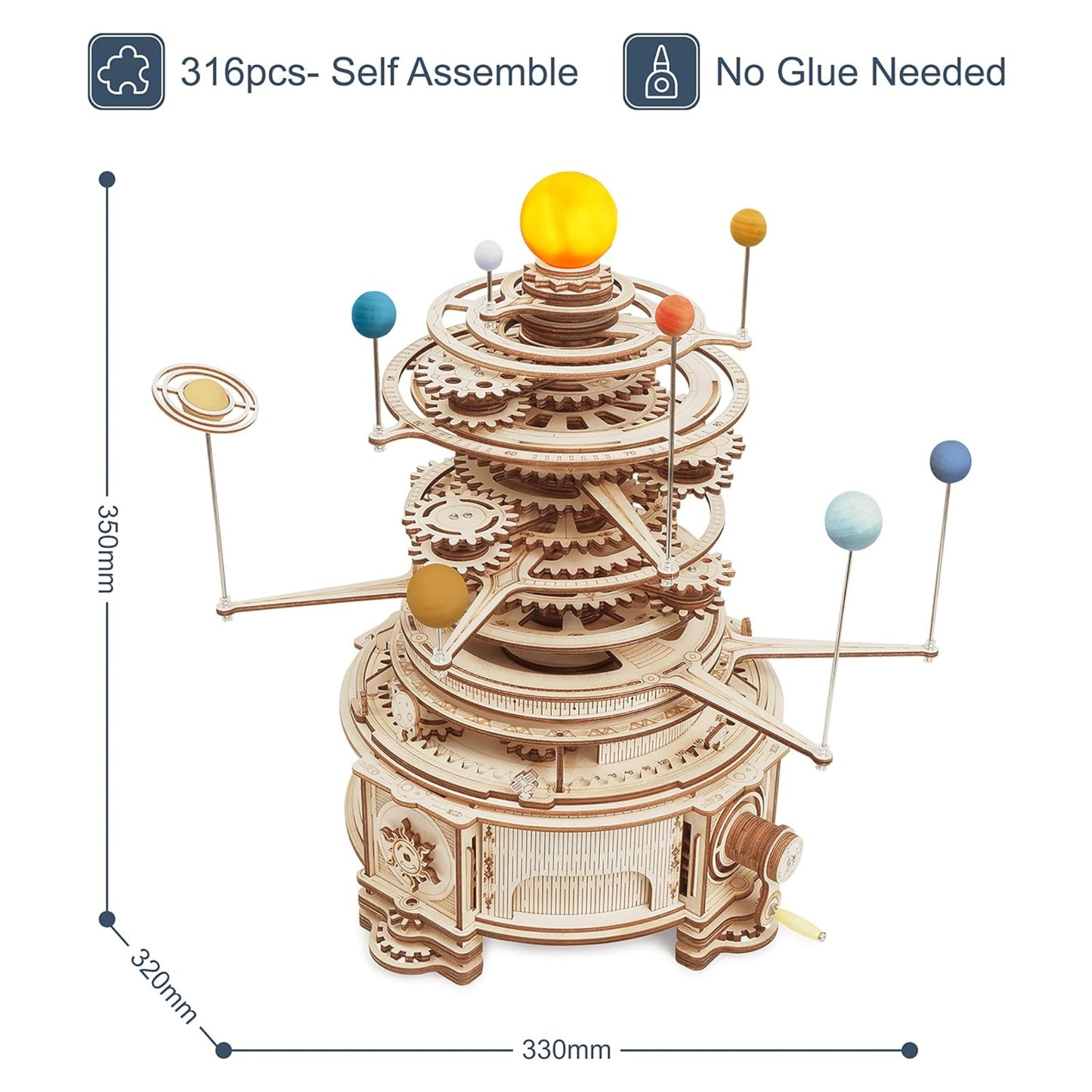 Mechanical Orrery DIY Kit