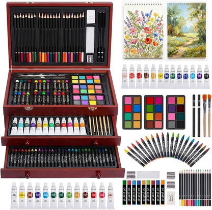 Wooden Art Box Set