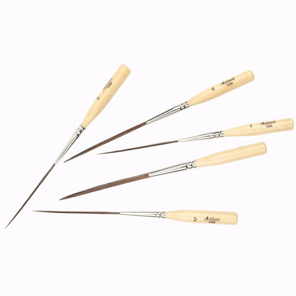 Extra Long Art Liner Paint Brushes