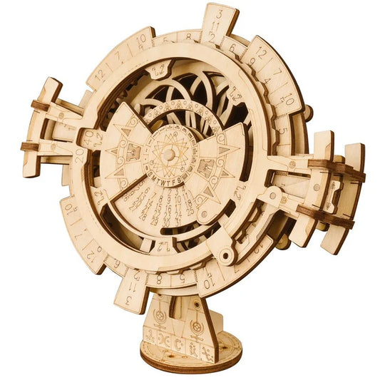 3D Wooden Calendar Puzzle