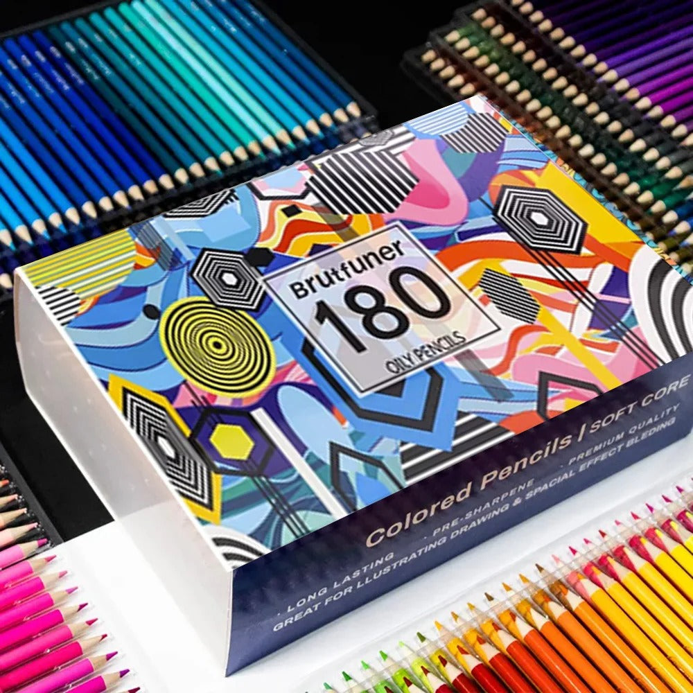 180-Piece Premium Colored Pencil Set